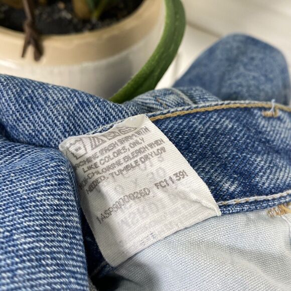New VIntage 90s Deadstock Wrangler Relaxed Fit Mom Jeans Womens Sie 10 Short - Picture 9 of 9